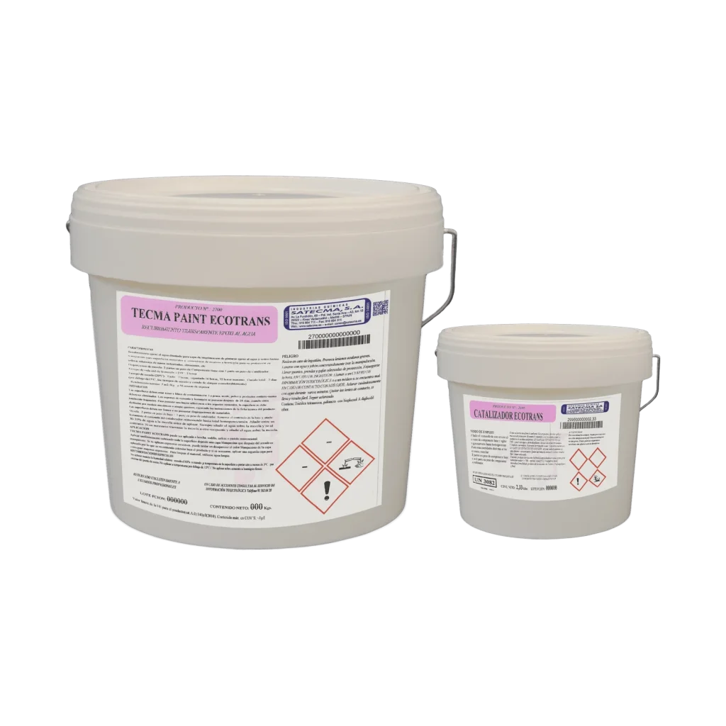 Прозрачен Епоксиден Грунд на Водна Основа за Подови Настилки – TECMA PAINT ECOTRANS