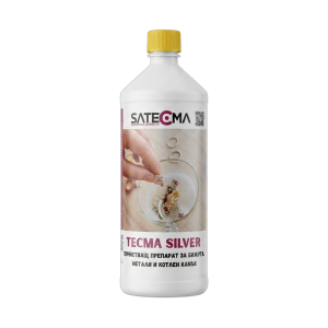 Почистващ Препарат за Сребро, Бижута, Метали, Прибори и др. – TECMA SILVER – 1л.