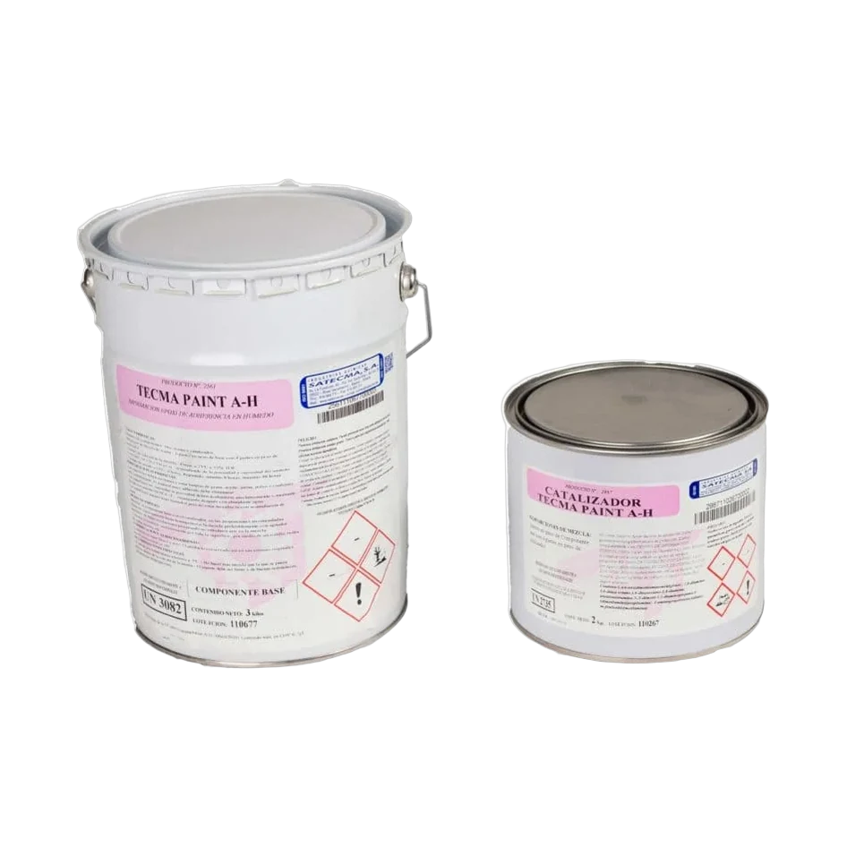 Епоксиден Грунд Подходящ и за Влажни Повърхности – TECMA PAINT AH – 5 kg.