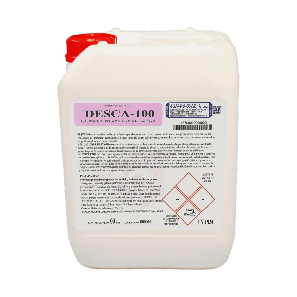 Почистване на Естествен и Изкуствен Камък – DESCA 100