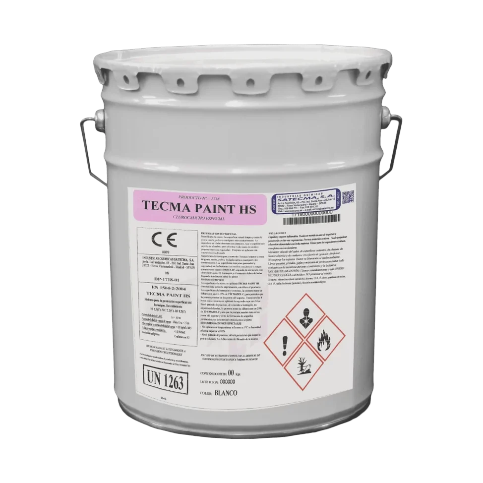 Боя от Хлориран Каучук за Плувни Басейни – TECMA PAINT HS