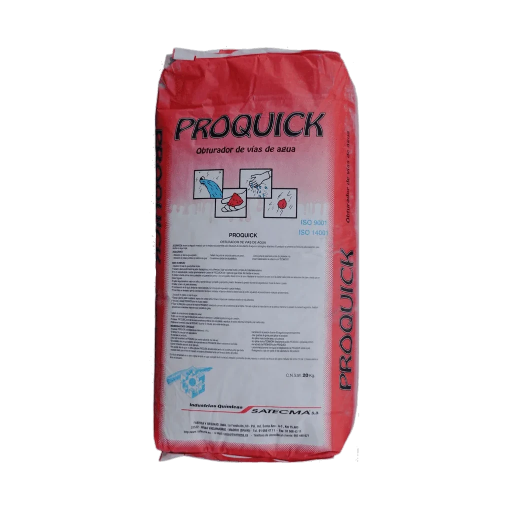 Циментов Разтвор за Спиране на Течове – PROQUICK – 20кг.