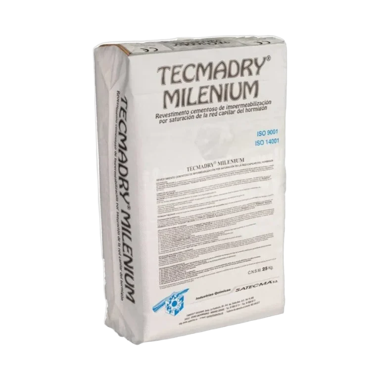 crystallising waterproofing Tecmadry Milenium