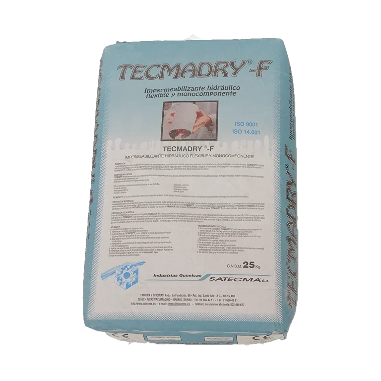 Flexible waterproofing for concrete Tecmadry F