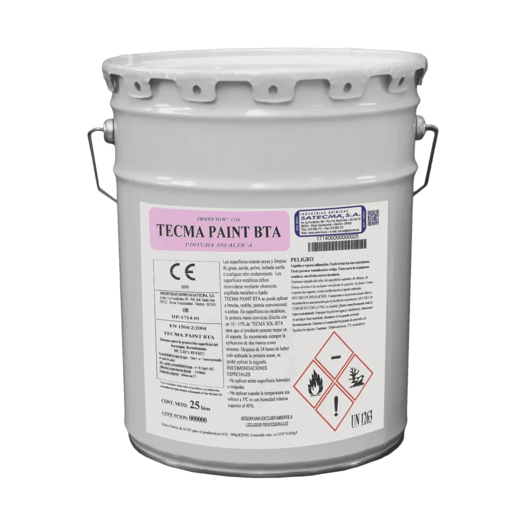 Асфалтова Боя – TECMA PAINT BTA – 25 kg.