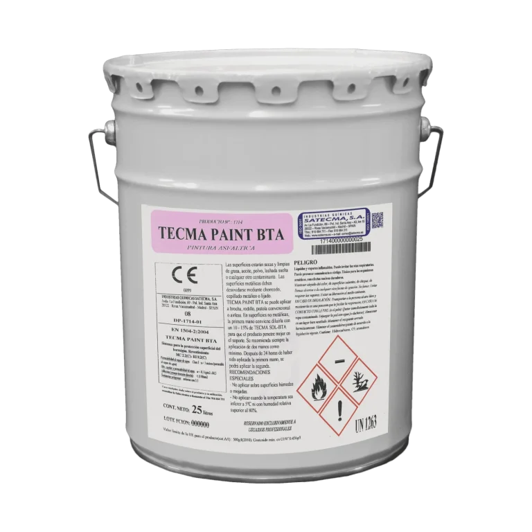 Асфалтова Боя - TECMA PAINT BTA - 25 kg.
