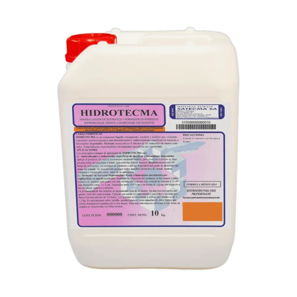 Хидроизолационна Бариера и Минерализатор срещу Възходяща Вода – HIDROTECMA