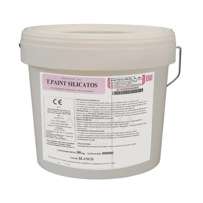 Силикатна Хидроизолационна Боя - TECMA PAINT SILICATOS