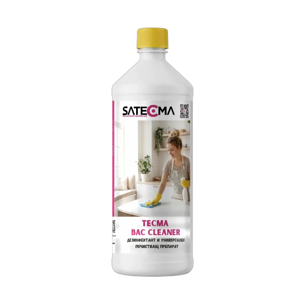 Дезинфектант Спрей – TECMA BAC CLEANER – 1 л.